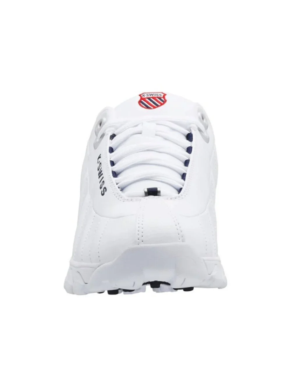 K-Swiss Men's ST329 CMF 03426-130-M White / Navy / Red Sneaker